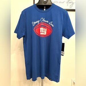 NWT Stoney Clover Lane  '47 Brand New York Giants Size Large